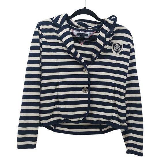 Tommy Hilfiger Jackets & Blazers - Tommy Hilfiger Women Blazer Jacket Navy Blue Sailor Academia